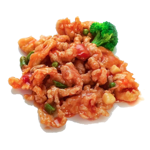 Pollo in salsa agrodolce